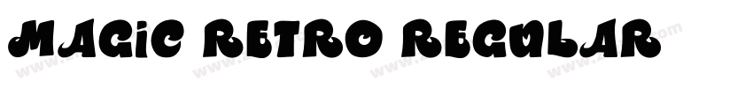 Magic Retro Regular字体转换